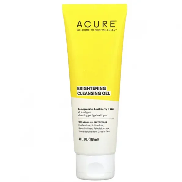 Acure Gel Nettoyant Éclaircissant