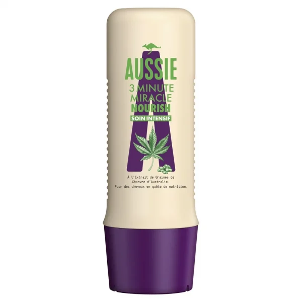 Aussie Masque 3 Minute Miracle Nourish Soin Intensif