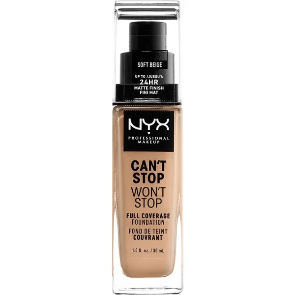 NYX Can’t Stop Won’t Stop Fond De Teint Liquide 24h