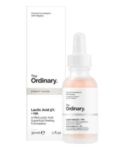 THE ORDINARY - Lactic Acid 5% + HA - Sérum Soin Peeling Léger à l'Acide Lactiqu