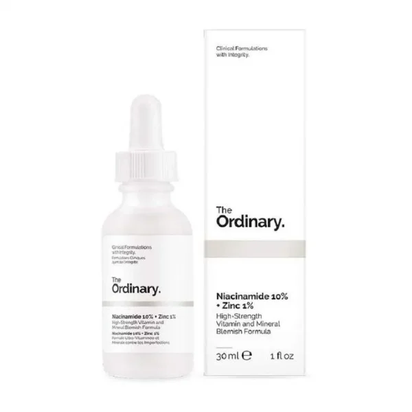 The ordinary niacinamide 10% + zinc 1%