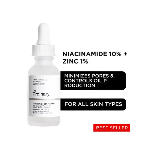 The ordinary niacinamide 10% + zinc 1%