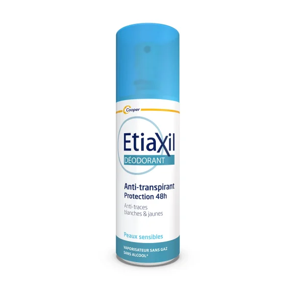 ETIAXIL Déodorant Spray Anti-transpirant Protection 48h