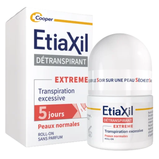 ETIAXIL – Détranspirant Extrême Transpiration Excessive Peaux Normales