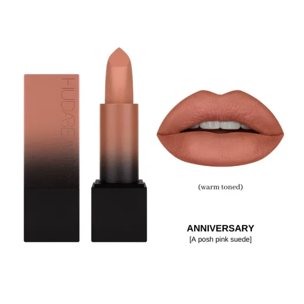 HUDA BEAUTY Matte Power Bullet Rouge à Lèvres Mat Ultra Pigmenté Anniversary 1