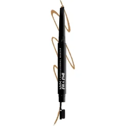 NYX – Fill & Fluff Crayon à Sourcils Double Embout