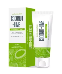 SCHMIDT'S – Dentifrice Naturel Sans Fluor Noix de Coco & Citron Vert