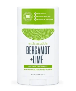 SCHMIDT'S – Déodorant Stick Naturel Bergamote & Citron Vert
