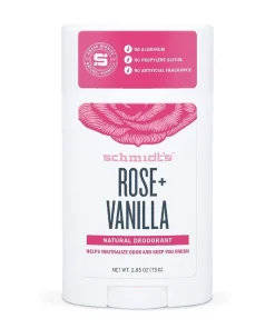 SCHMIDT'S – Déodorant Stick Naturel Rose & Vanille