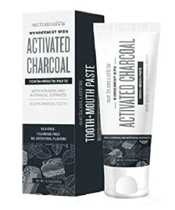 SCHMIDT'S – Dentifrice Naturel Sans Fluor au Charbon Actif
