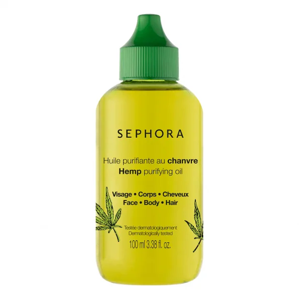 Sephora Huile Purifiante Au Chanvre Visage Corps & Cheveux