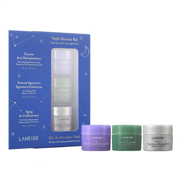 LANEIGE Night Rescue Kit Coffret Soin Visage