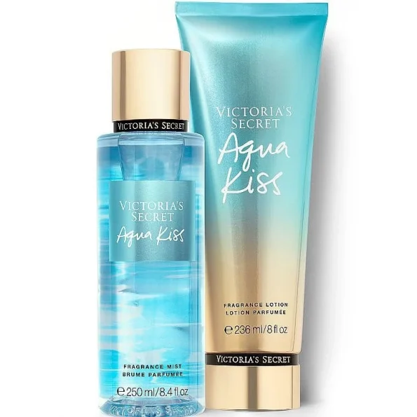 VICTORIA’S SECRET Aqua Kiss Lotion & Brume Corporelles