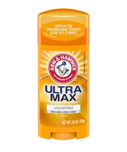ARM & HAMMER – Ultra Max Unscented Déodorant Stick Anti-transpirant