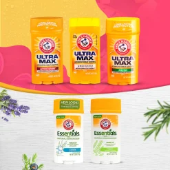 ARM & HAMMER – Ultra Max Unscented Déodorant Stick Anti-transpirant