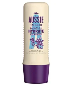 AUSSIE – Masque 3 Minute Miracle Hydrate Soin Intensif