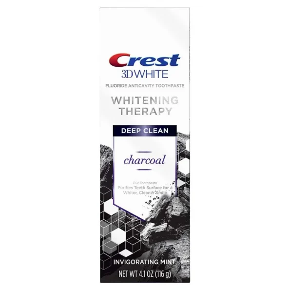 CREST – 3D White Dentifrice Thérapie Blanchissante Charbon