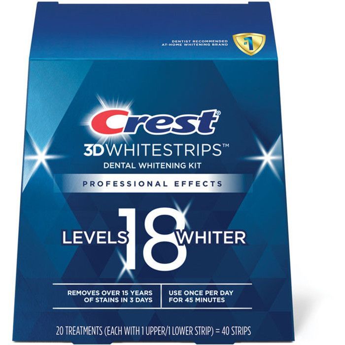 CREST – 3D Whitestrips Professional Effects Kit de Blanchiment