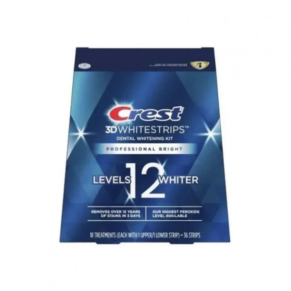 CREST – Bandes 3D Whitestrips 1 Hour Express ( 20 Bandes )