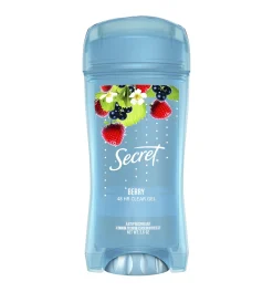 SECRET – Déodorant Gel Clair Frais Baie Rafraîchissante