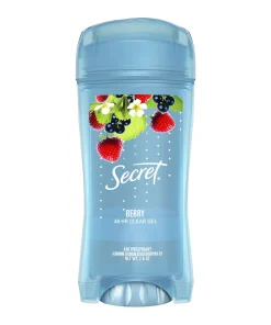 SECRET – Déodorant Gel Clair Frais Baie Rafraîchissante