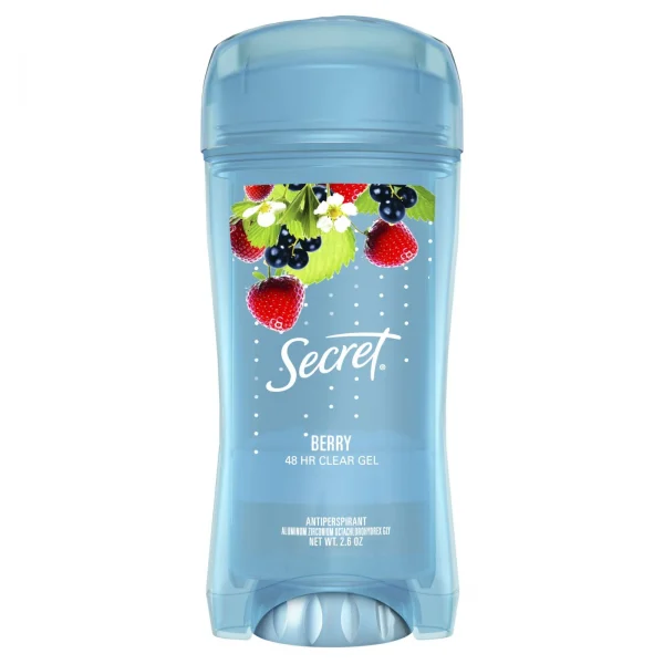 SECRET – Déodorant Gel Clair Frais Berry