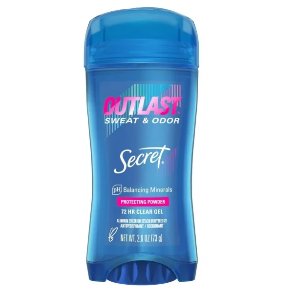 SECRET – Outlast Protecting Powder Déodorant en Gel 2Transparent 73g