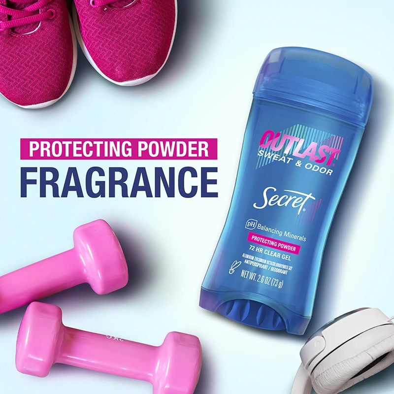 SECRET – Outlast Protecting Powder Déodorant en Gel Transparent 73g