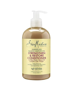 SHEA MOISTURE – Jamaican Black Castor Oil Après-Shampooing Fortifiant & Réparateur 384 ml