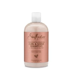 SHEA MOISTURE – Shampooing Coconut & Hibiscus Boucles Et Brillance 384 ml