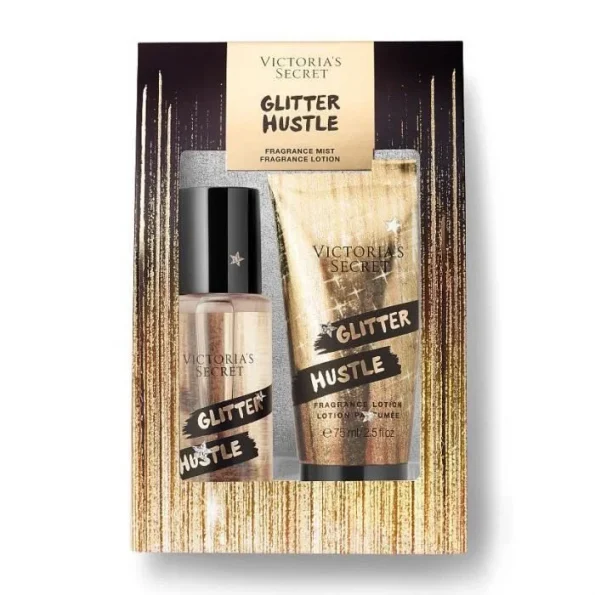 VICTORIA’S SECRET – Glitter Hustle Coffret Cadeau Mini Brume & Lotion