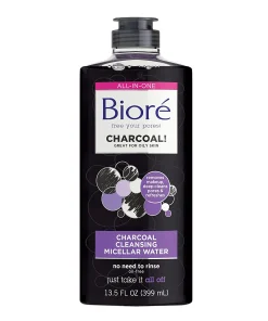 BIORÉ – Eau Micellaire au Charbon All in One