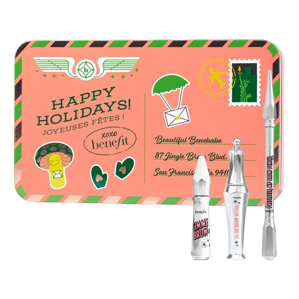 BENEFIT COSMETICS – Jolly Brow Bunch Holiday Kit Pour Les Sourcils