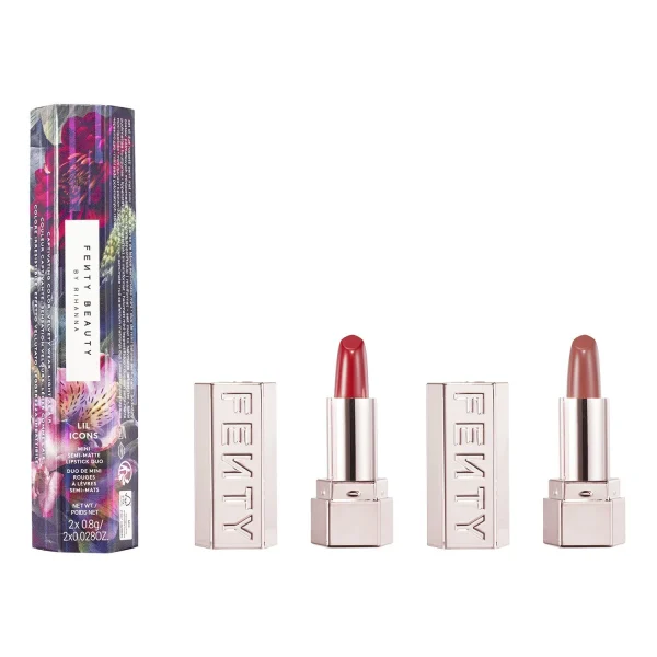 FENTY BEAUTY – Lil Icons Duo De Rouges À Lèvres Semi-Mats