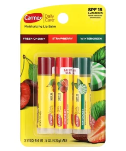CARMEX - Baume à Lèvres en Stick Kit de 3 Saveurs