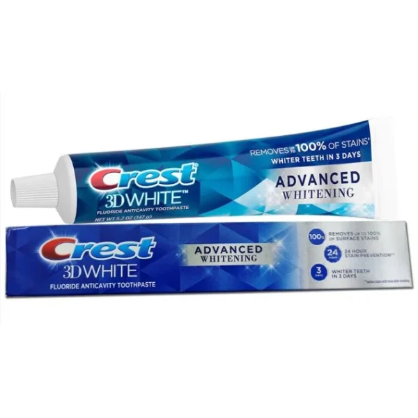 CREST – 3D White Advanced Whitening Dentifrice Blanchissant