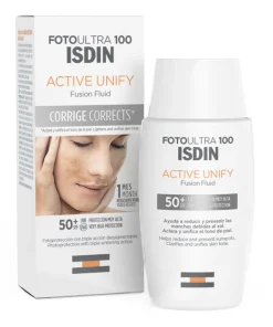 ISDIN - FotoUltra 100 Active Unify Écran Solaire Fluide SPF 50+