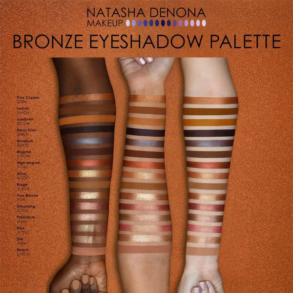 NATASHA DENONA – Bronze Palette de Fards à Paupières