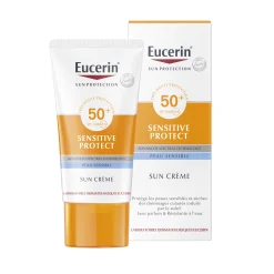 EUCERIN - Sensitive Protect Écran Solaire Sun Crème SPF50+ Peau Sensible