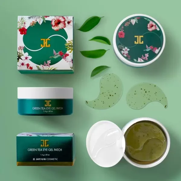 JAYJUN – Green Tea Eye Gel Patch Kit de 60 Patches