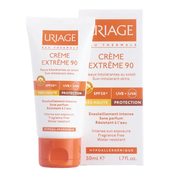 URIAGE – Crème Extrême 90 Écran Solaire SPF 50+
