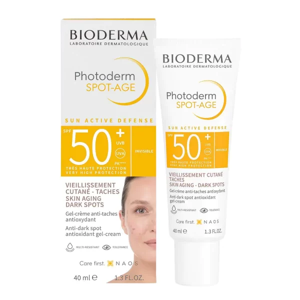 BIODERMA – Photoderm Spot-Age Gel-Crème SPF 50+ Anti-taches Antioxydant