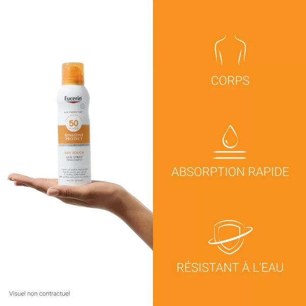 EUCERIN – Oil Control Spray Aérosol Transparent SPF 50