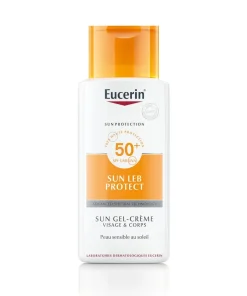 EUCERIN - Sun Leb Protect Crème-Gel SPF 50+Peau Sensible Au Soleil
