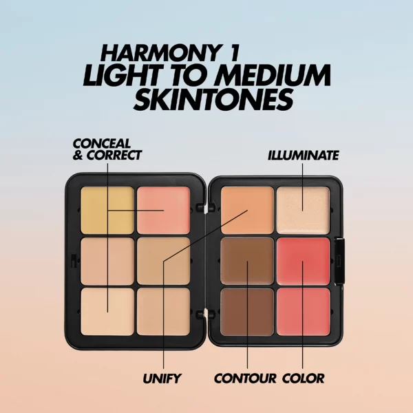 MAKE UP FOR EVER – HD Skin All-In-One Palette Teint Harmony 1