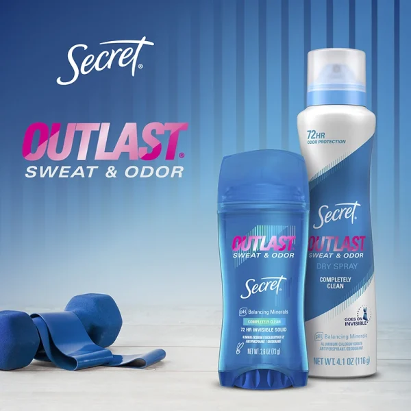 SECRET – Outlast Shower Fresh Déodorant en Gel Transparent 1