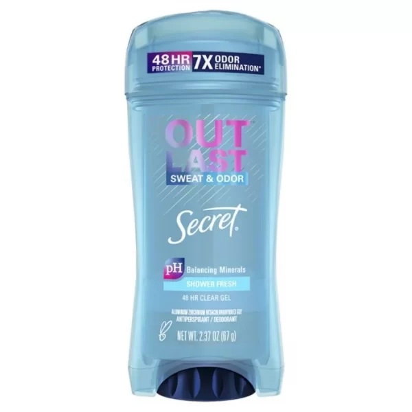 SECRET – Outlast Shower Fresh Déodorant en Gel Transparent