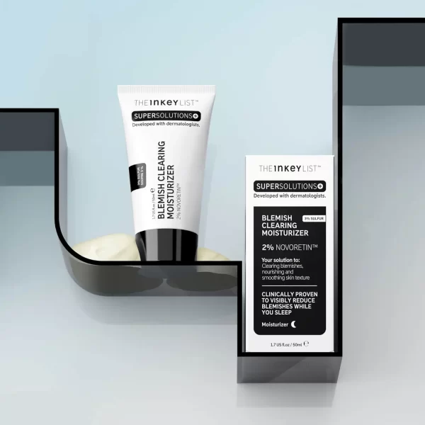 THE INKEY LIST – Blemish Clearing Moisturizer 2% NovoRetin Crème de Nuit Hydratante Anti-Imperfections 4