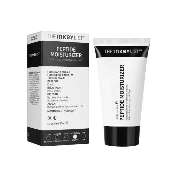 THE INKEY LIST – Peptide Moisturizer Soin Hydratant Raffermissant Aux Peptides