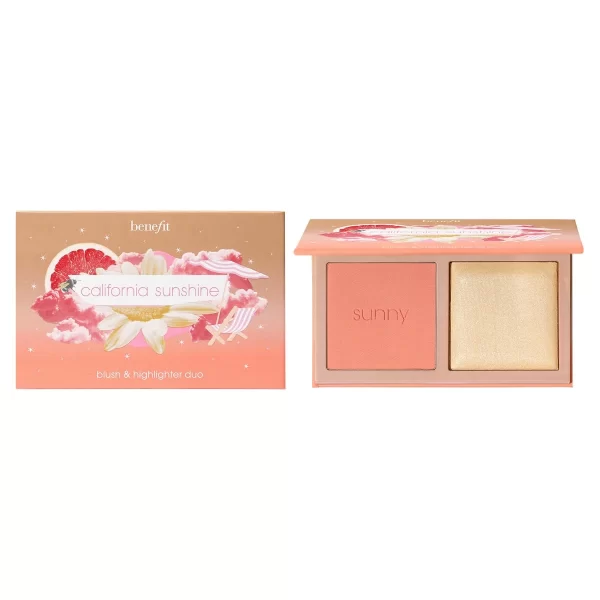 BENEFIT COSMETICS – Twinkle & WANDERful World Palette Highlighter & Blush pour le Teint